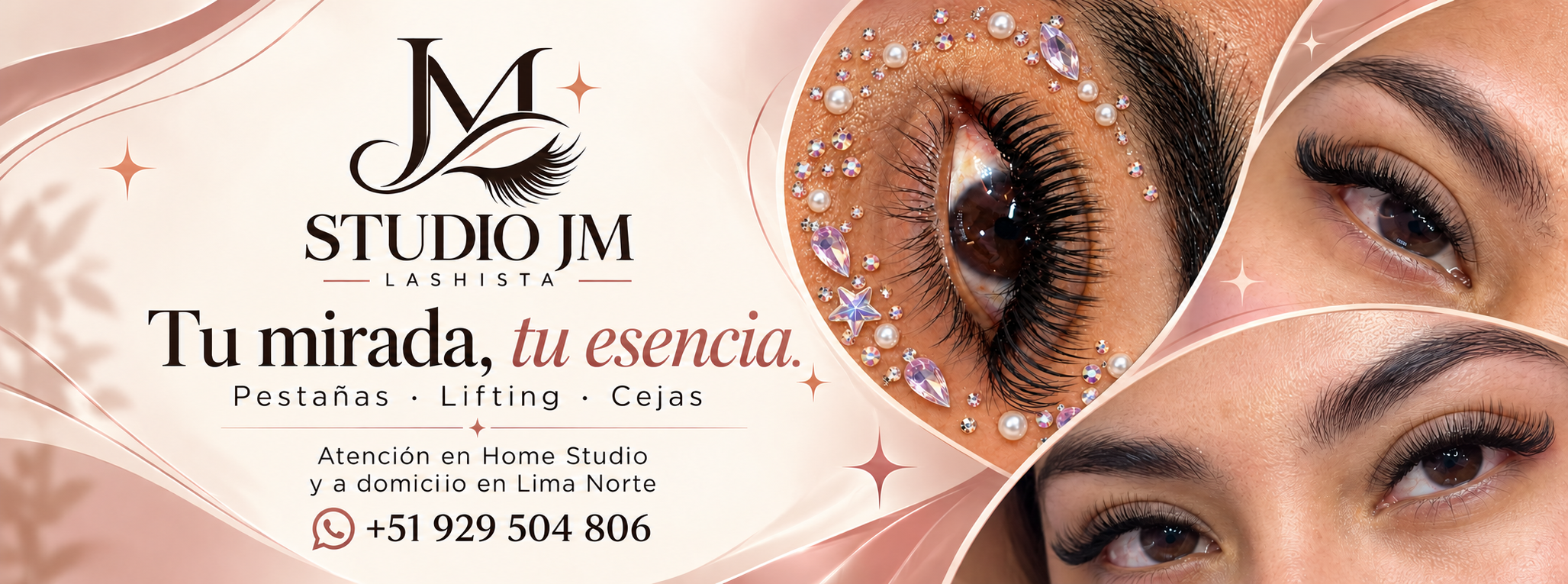 Studio JM: pestañas, lifting y cejas, Home Studio y a domicilio en todo Lima